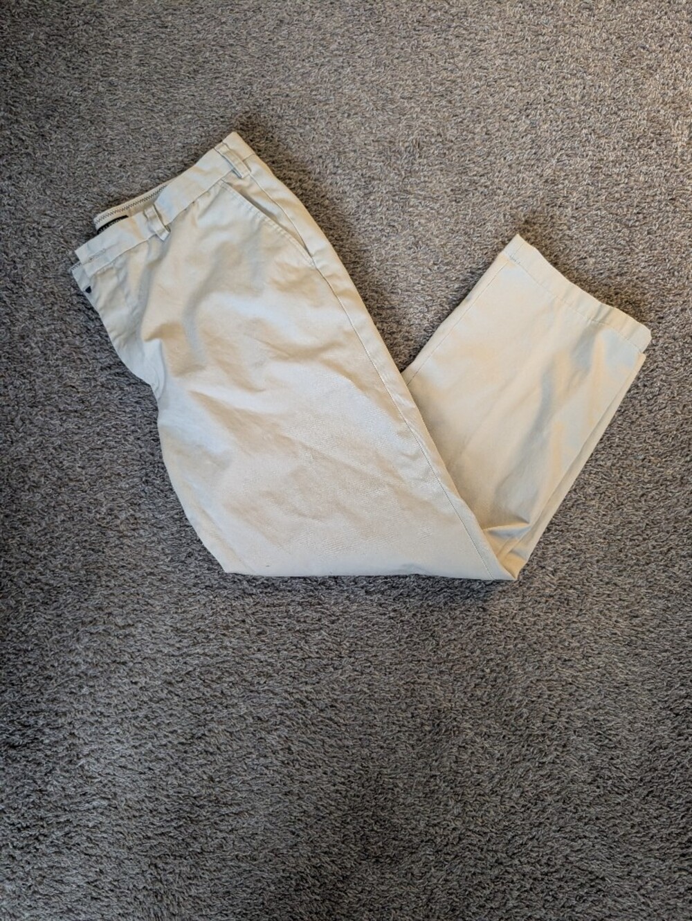 Nautica Men's Light Beige Chino Pants